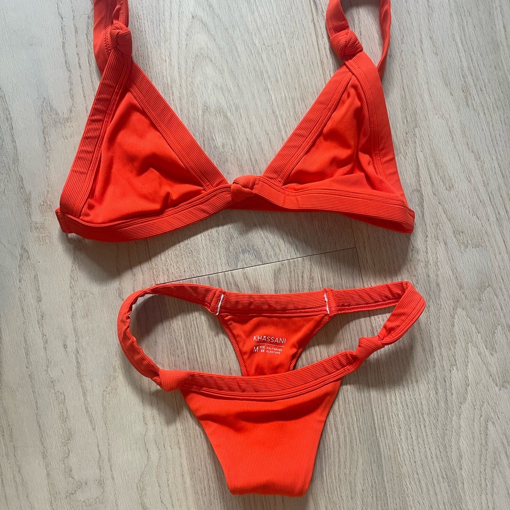Women's Bold Red Bikini Set